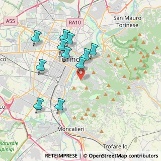 Mappa Viale Seneca, 10133 Torino TO, Italia (3.66909)