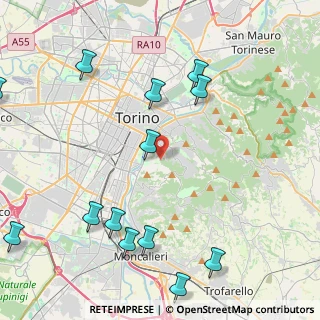 Mappa Viale Seneca, 10133 Torino TO, Italia (5.60769)