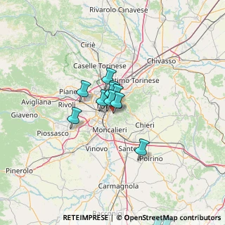 Mappa Viale Seneca, 10133 Torino TO, Italia (12.12167)