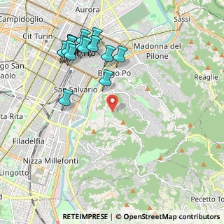 Mappa Viale Seneca, 10133 Torino TO, Italia (2.35294)