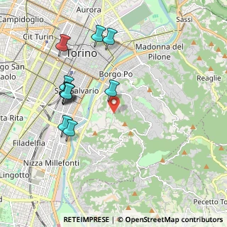 Mappa Viale Seneca, 10133 Torino TO, Italia (2.04636)