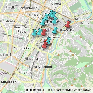 Mappa Via Madama Cristina, 10154 Torino TO, Italia (1.57813)