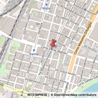 Mappa Corso dante 93, 10126 Torino, Torino (Piemonte)