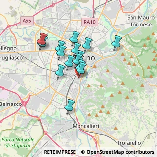 Mappa Via Madama Cristina, 10154 Torino TO, Italia (2.76467)