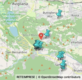 Mappa Via dei Pianoli, 10090 Reano TO, Italia (1.78417)