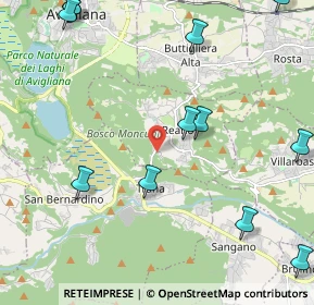 Mappa Via dei Pianoli, 10090 Reano TO, Italia (2.92583)