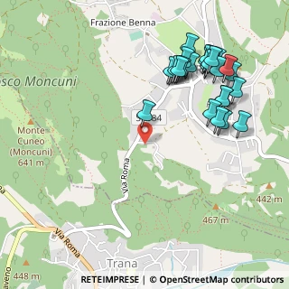 Mappa Via dei Pianoli, 10090 Reano TO, Italia (0.60385)
