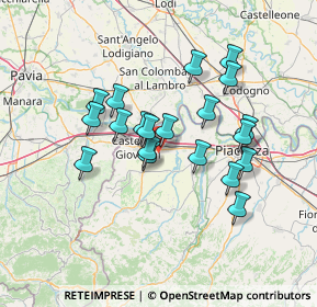 Mappa Via Agazzara n, 29010 Sarmato PC, Italia (11.895)