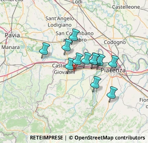 Mappa Via Agazzara n, 29010 Sarmato PC, Italia (9.48083)