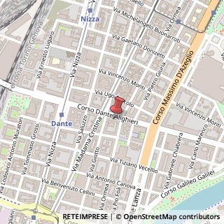 Mappa Corso Dante, 72, 10126 Torino, Torino (Piemonte)