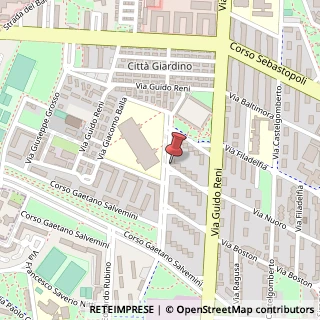 Mappa Via Barnaba Panizza, 10/A, 10157 Torino, Torino (Piemonte)