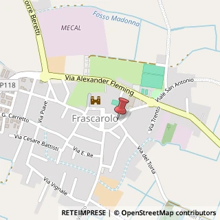 Mappa Via Castellone, 14, 27030 Frascarolo, Pavia (Lombardia)