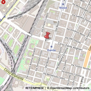 Mappa Corso Dante, 50, 10126 Torino, Torino (Piemonte)