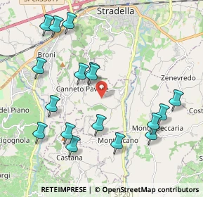 Mappa , 27044 Canneto Pavese PV, Italia (2.23882)