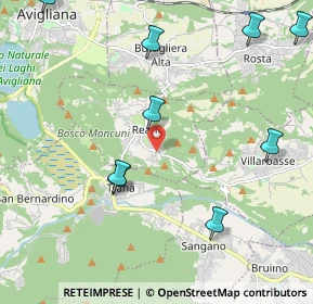 Mappa Via delle Vigne, 10090 Reano TO, Italia (3.25692)