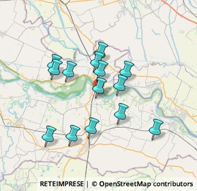 Mappa Strada Ronchi, 46036 Revere MN, Italia (6.09214)