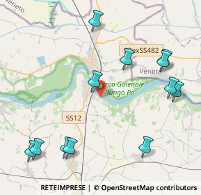 Mappa Strada Ronchi, 46036 Revere MN, Italia (5.09083)