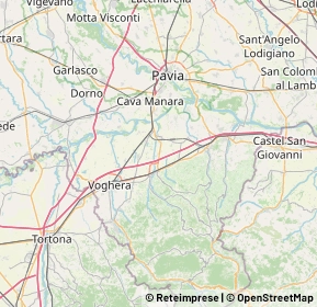 Mappa 27040 Casatisma PV, Italia (14.42917)