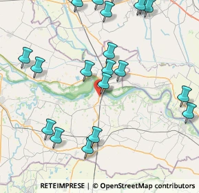 Mappa Via Guido Rossa, 46036 Revere MN, Italia (10.069)