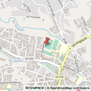 Mappa Via Taravellera, 6, 10094 Giaveno, Torino (Piemonte)