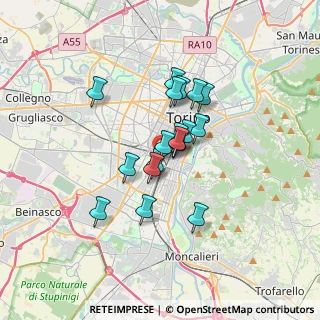 Mappa Carrefour Torino Turati, 10134 Torino TO, Italia (2.43056)