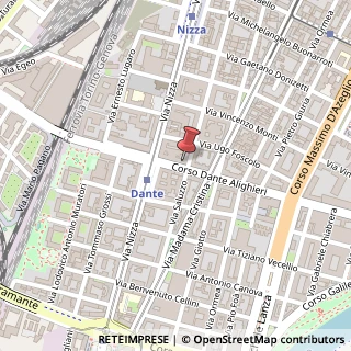 Mappa Corso Dante, 63, 10126 Torino, Torino (Piemonte)