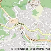 Map Pino Torinese