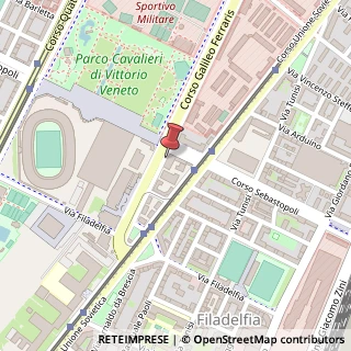 Mappa Corso Galileo Ferraris, 247, 10134 Torino, Torino (Piemonte)