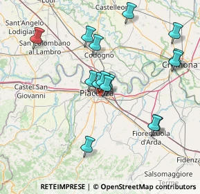 Mappa Via Gaetano Nastrucci, 29122 Piacenza PC, Italia (14.85733)