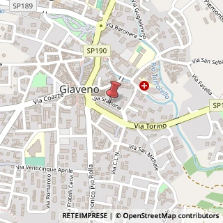 Mappa Via Stazione, 7, 10094 Giaveno, Torino (Piemonte)
