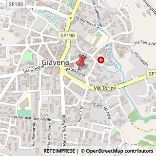 Mappa Via Stazione, 6, 10094 Giaveno, Torino (Piemonte)