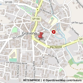Mappa Viale Regina Elena, 17, 10094 Giaveno, Torino (Piemonte)