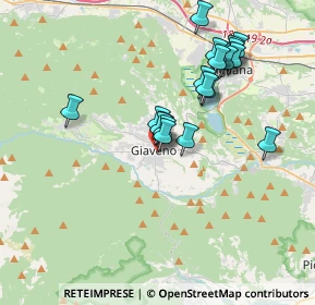 Mappa Viale Regina Elena, 10094 Giaveno TO, Italia (3.4235)