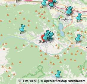 Mappa Via IV Novembre, 10094 Giaveno TO, Italia (5.353)