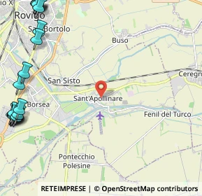 Mappa 45100 Sant'Apollinare RO, Italia (3.67)