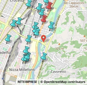 Mappa Piazza Muzio Scevola, 10133 Torino TO, Italia (1.0775)