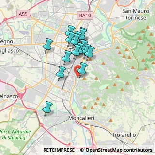 Mappa Piazza Muzio Scevola, 10133 Torino TO, Italia (2.97688)