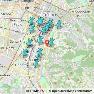 Mappa Piazza Muzio Scevola, 10133 Torino TO, Italia (1.65647)