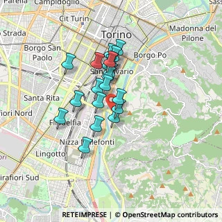 Mappa Piazza Muzio Scevola, 10133 Torino TO, Italia (1.2945)