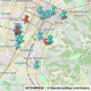 Mappa Piazza Muzio Scevola, 10133 Torino TO, Italia (2.4625)