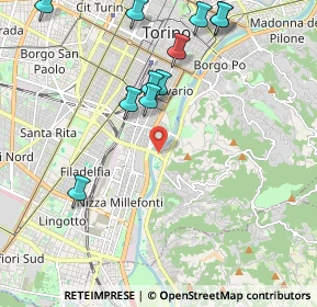 Mappa Piazza Muzio Scevola, 10133 Torino TO, Italia (2.36455)