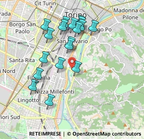 Mappa Piazza Muzio Scevola, 10133 Torino TO, Italia (1.80167)