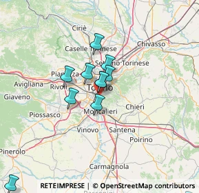 Mappa Piazza Muzio Scevola, 10133 Torino TO, Italia (13.40727)