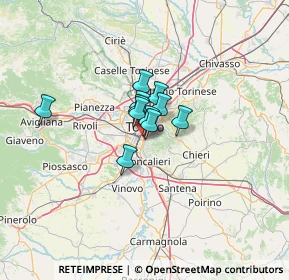 Mappa Piazza Muzio Scevola, 10133 Torino TO, Italia (6.38)