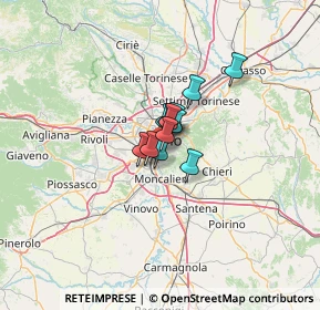 Mappa Piazza Muzio Scevola, 10133 Torino TO, Italia (5.43167)