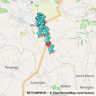 Mappa Strada Madonna Sorine Levante, 14036 Moncalvo AT, Italia (0.9185)