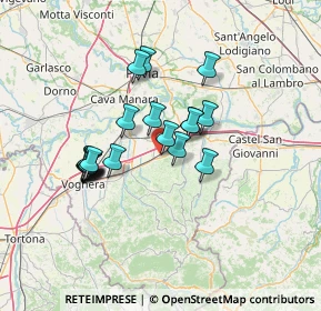 Mappa Via San Rocco, 27050 Redavalle PV, Italia (11.4665)