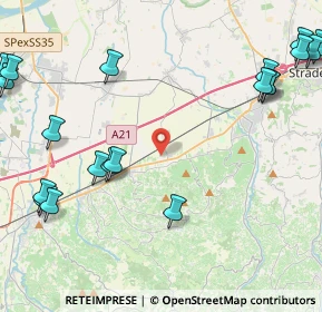 Mappa Via San Rocco, 27050 Redavalle PV, Italia (6.11)