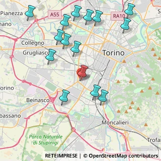 Mappa Via Pordenone, 10137 Torino TO, Italia (4.79)