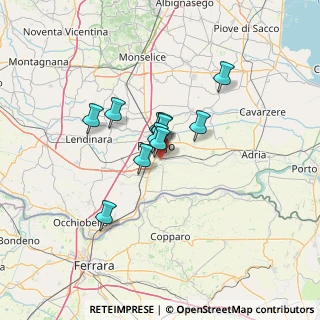 Mappa Via San Sisto, 45100 Rovigo RO, Italia (8.74364)